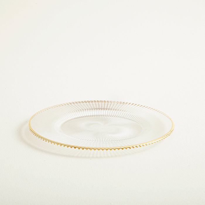 Fiona Gold Dessert Plate Gold