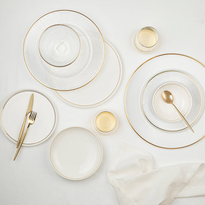 Fiona Gold Serving Plate Gold