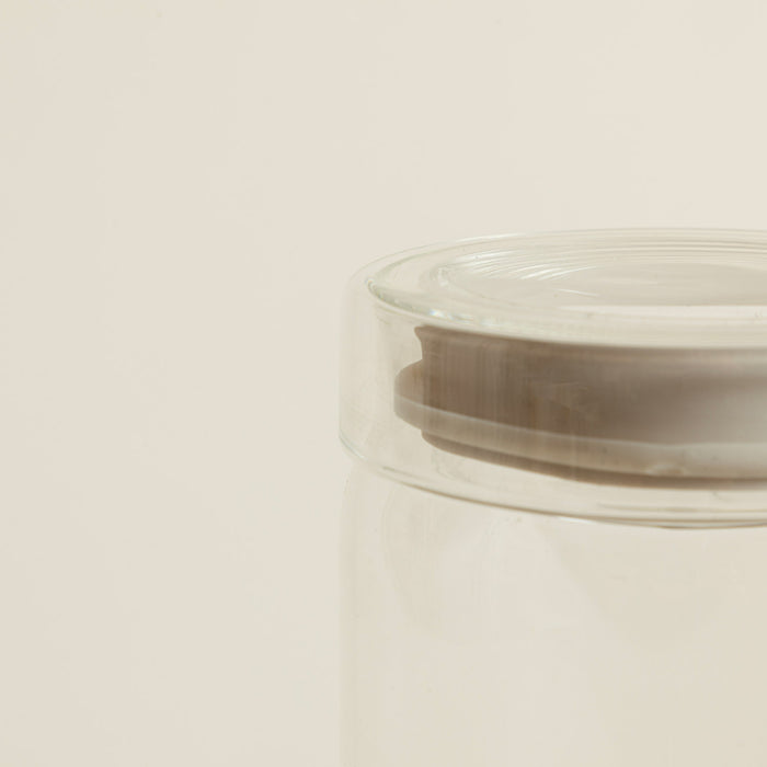 Agni Glass Canister 1500 ML Transparent