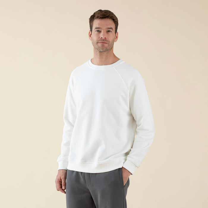 Naphte Man Sweatshirt Ecru