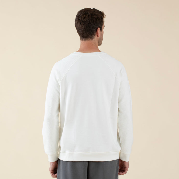 Naphte Man Sweatshirt Ecru