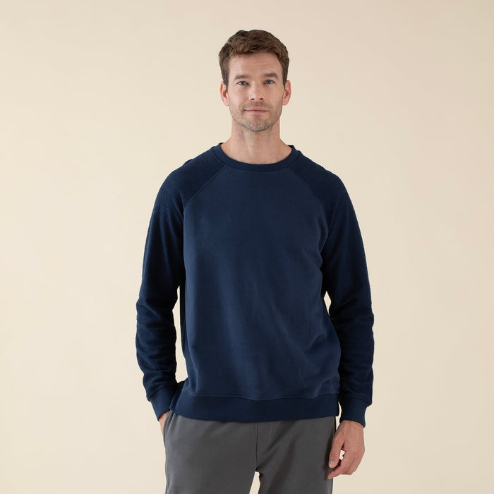 Naphte Man Sweatshirt MARINE BLUE