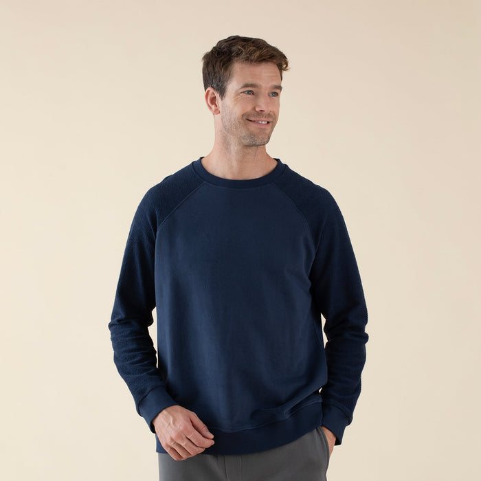 Naphte Man Sweatshirt MARINE BLUE