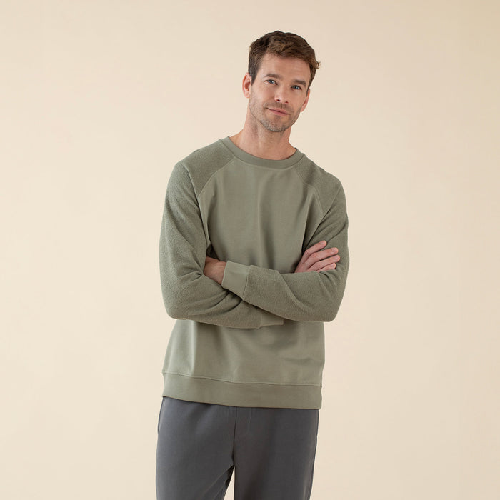 Naphte Man Sweatshirt Green