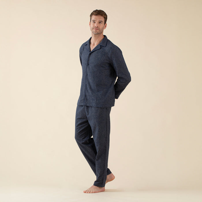 Cardamomo Man Pyjama Set MARINE BLUE