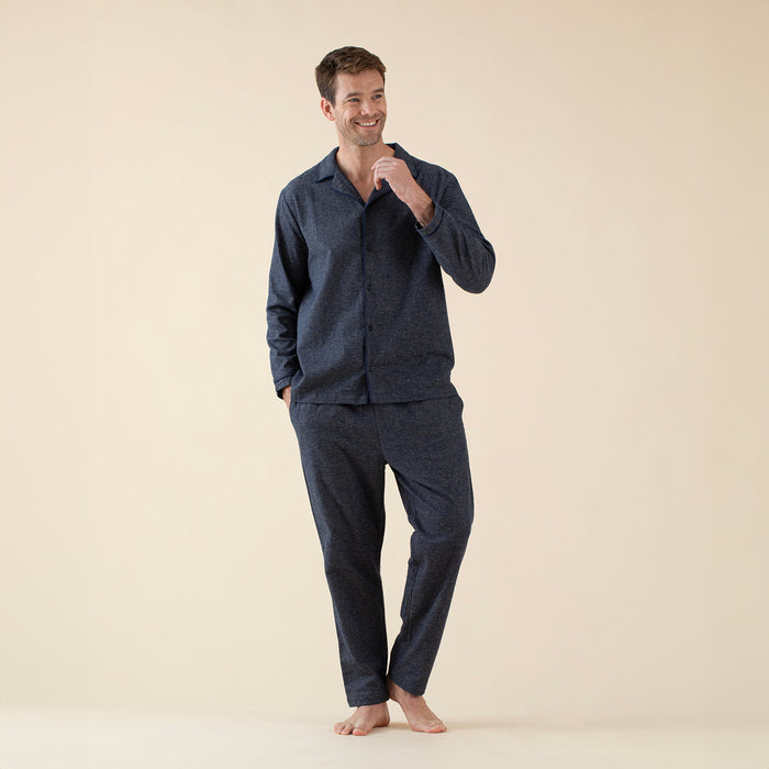 Cardamomo Man Pyjama Set MARINE BLUE