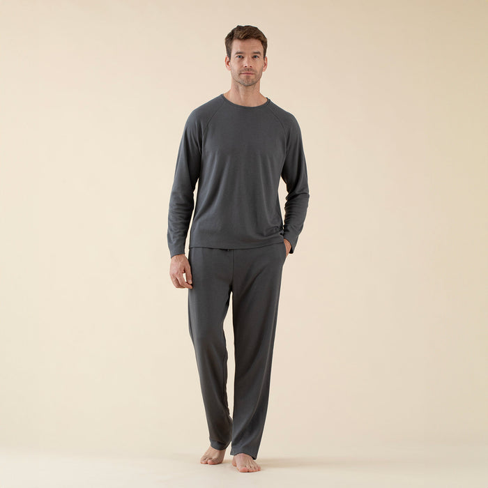 Pompelmo Man Pyjama Set Anthracite