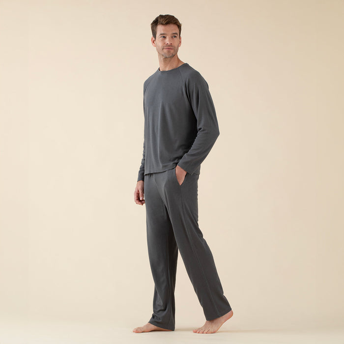 Pompelmo Man Pyjama Set Anthracite