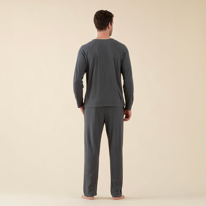 Pompelmo Man Pyjama Set Anthracite