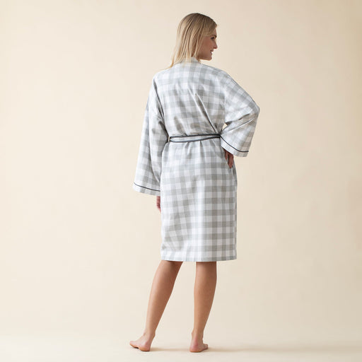 Castillo Woman Morning Gown Grey