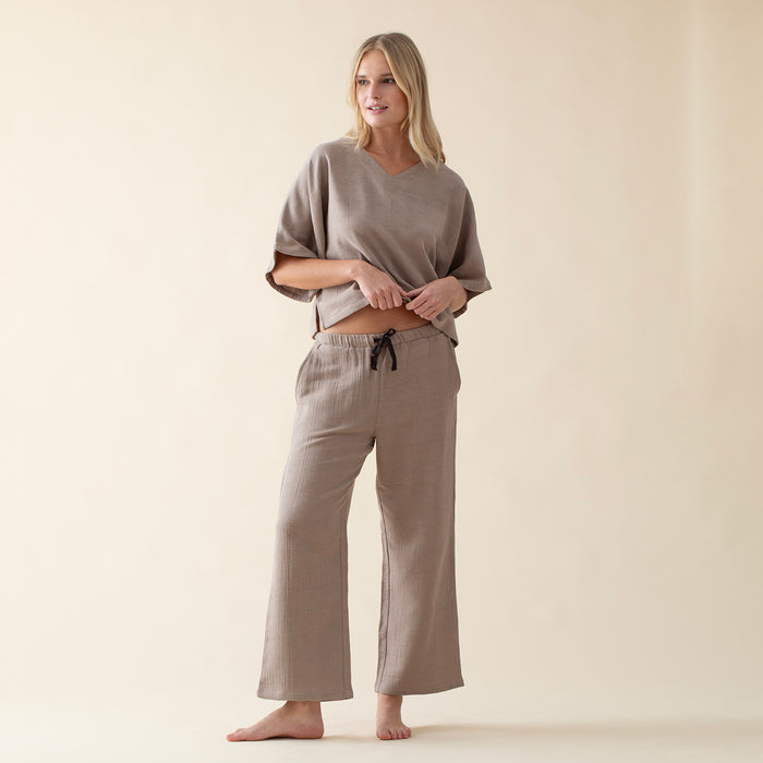 Castano Woman Pyjamas Set Brown