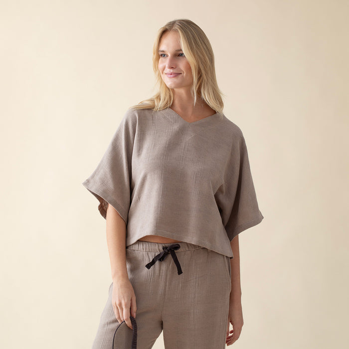 Castano Woman Pyjamas Set Brown