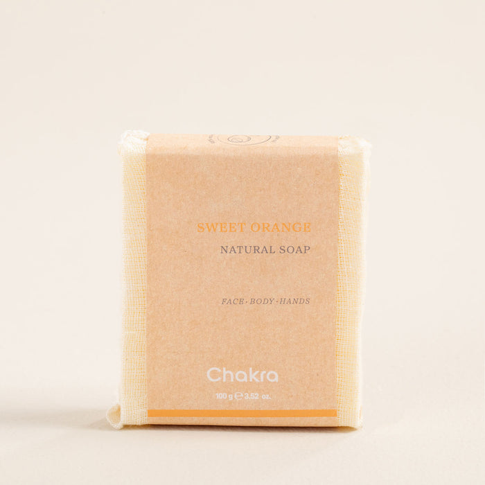 Natural Soap 100 G - Sweet Orange Essential Oil Orange