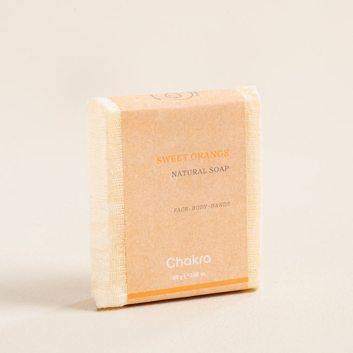 Natural Soap 100 G - Sweet Orange Essential Oil Orange