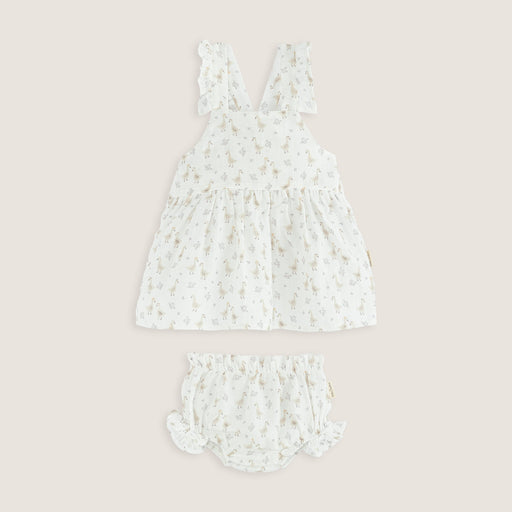 Goose Blouse&Bottom Set Ecru