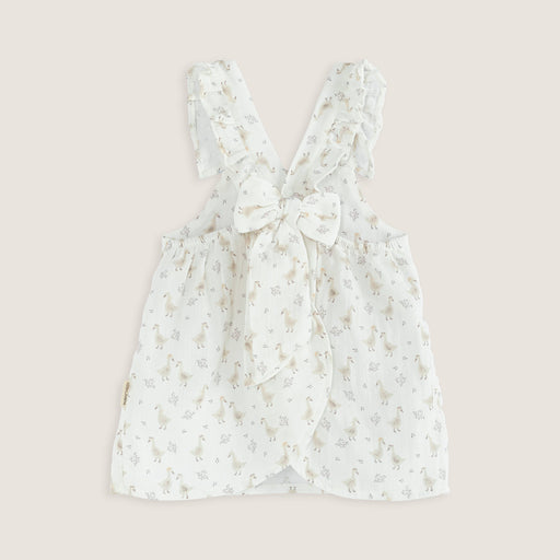Goose Blouse&Bottom Set Ecru