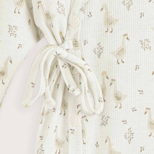 Goose Newborn Jumpsuit Ecru