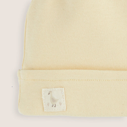Goose Newborn Hat Yellow