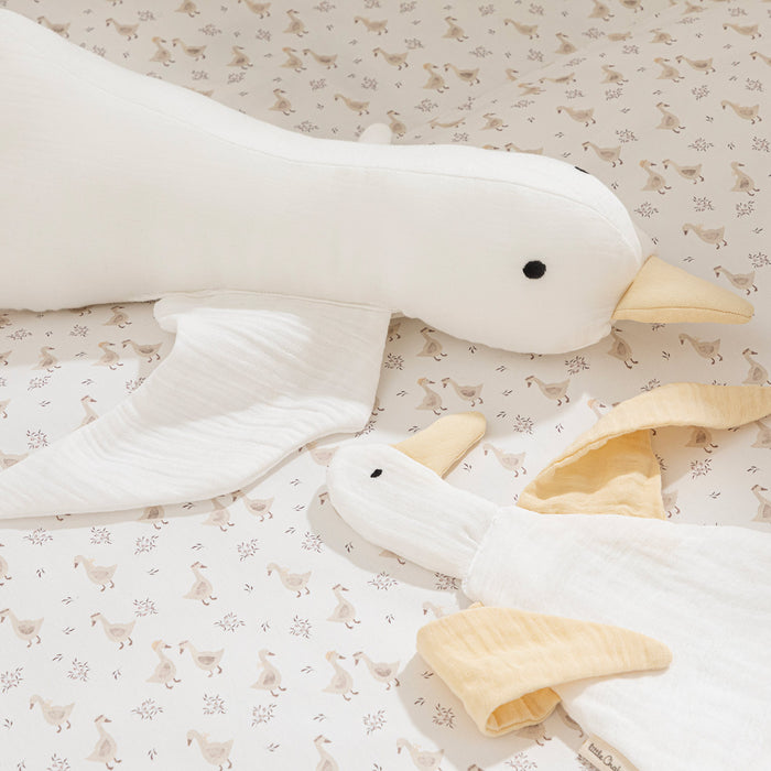 goose deco pıllow Ecru