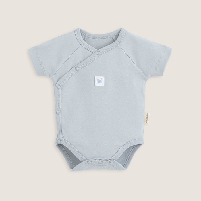 Under The Sea Newborn Double Breasted Body Grey