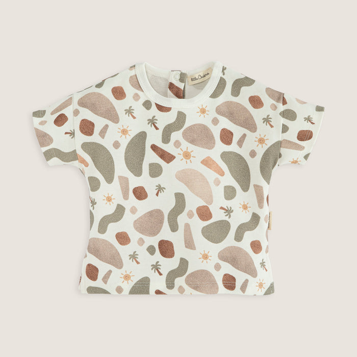 Joyful Printed Tshirt Ecru