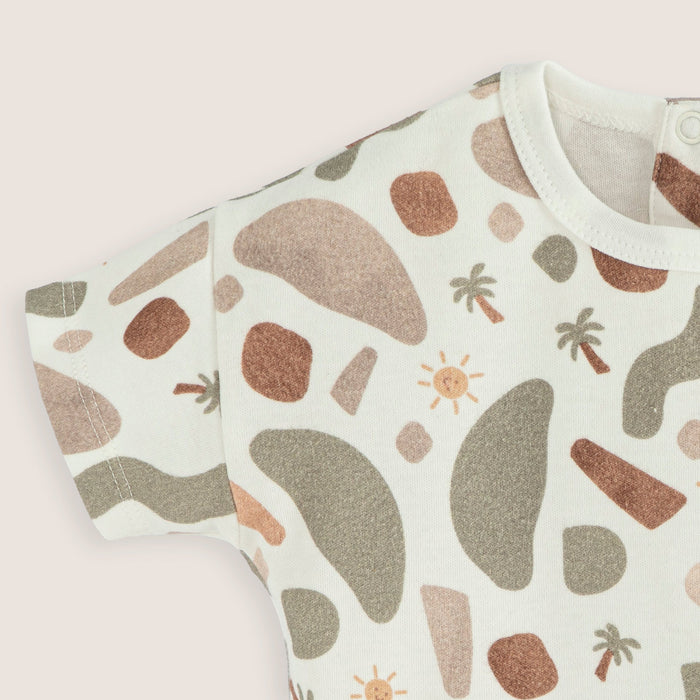 Joyful Printed Tshirt Ecru