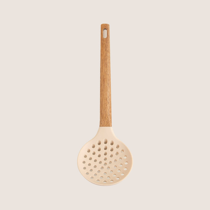 AGNİ AKASYA SERVICE COLANDER 31 CM Natural