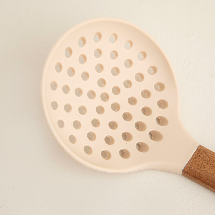 AGNİ AKASYA SERVICE COLANDER 31 CM Natural