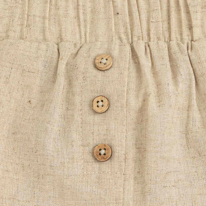 Joyful Shorts With Button Beige