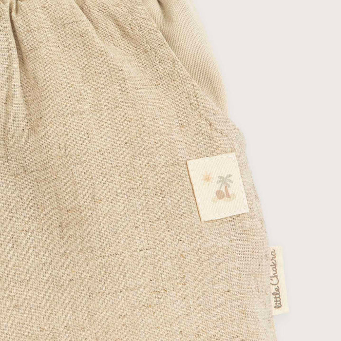 Joyful Shorts With Button Beige