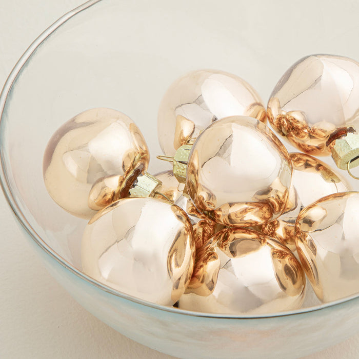 Mira Xmas Ball S - Set of 9 Light Gold