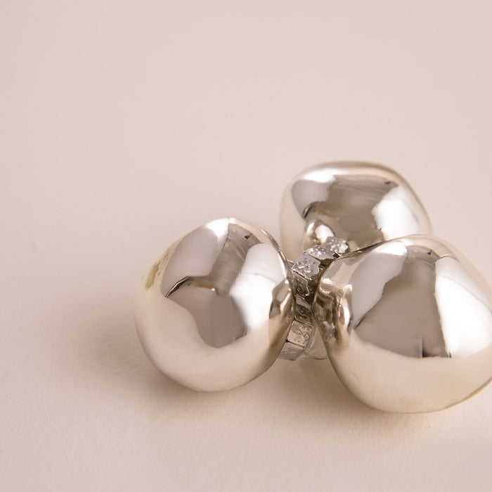 Mira Xmas Ball S - Set of 9 Silver