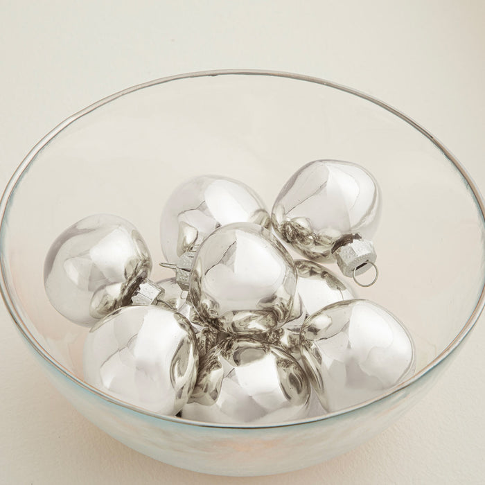 Mira Xmas Ball S - Set of 9 Silver