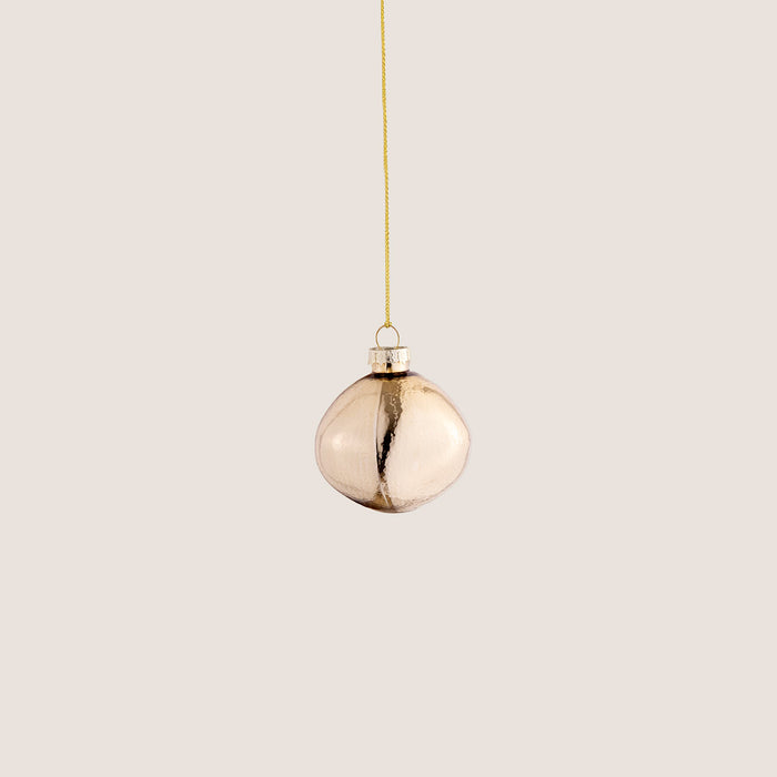 Mira Xmas Ball M - Set of 6 Light Gold