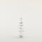 Trago Tree Decorative Objet with Lighting S TRANSPARENT/SILVER