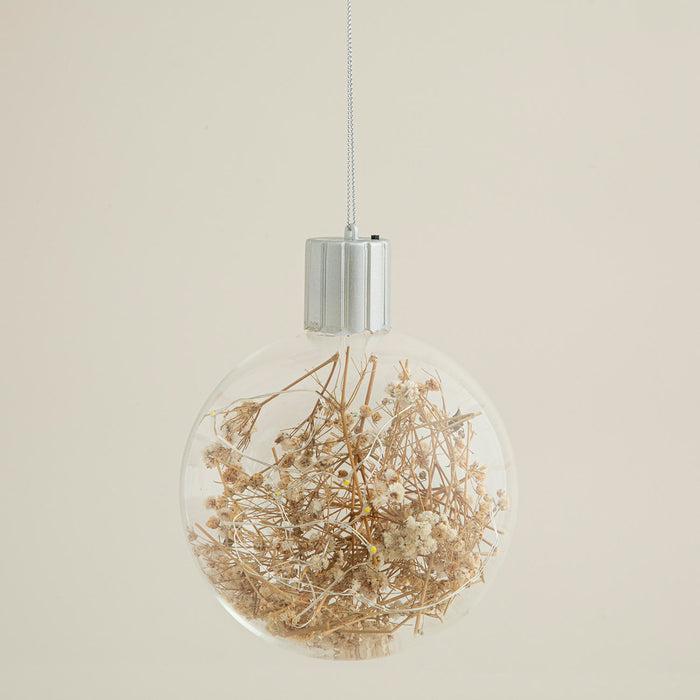 Sago Xmas Ball with Lighting TRANSPARENT/GOLD