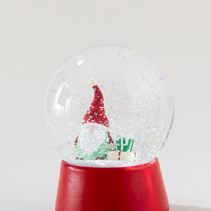 Hoho Snow Globe White-Red