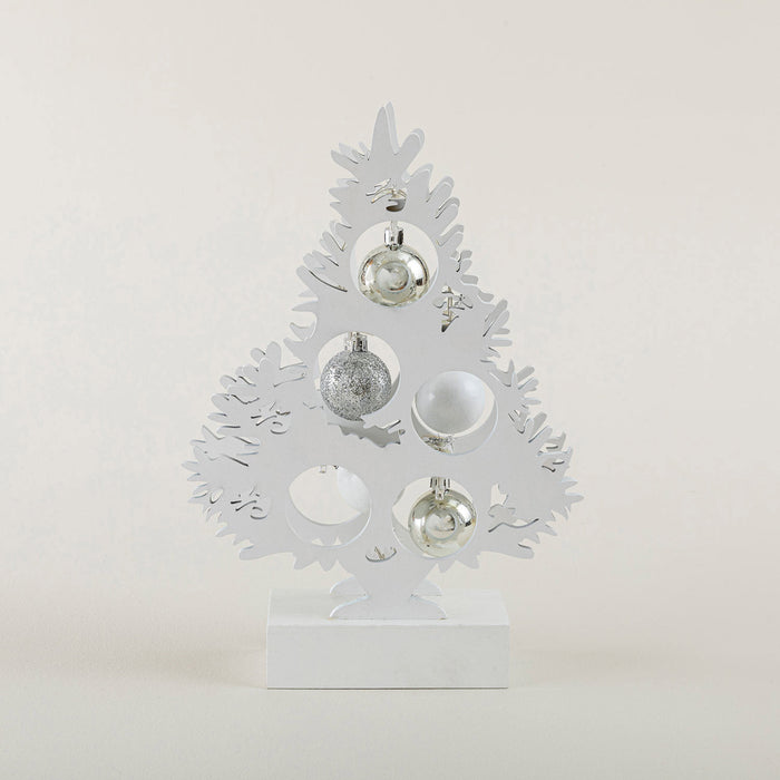 Arbor Christmas Decorative Pine Tree White White