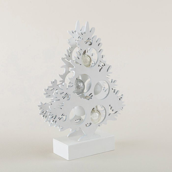 Arbor Christmas Decorative Pine Tree White White