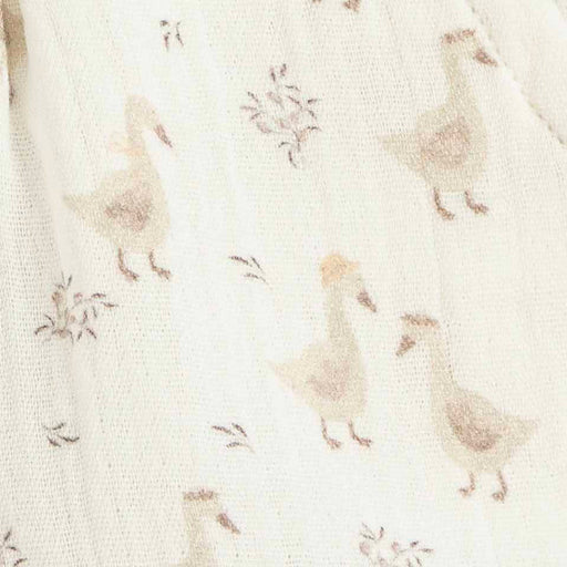 Goose Newborn Shorts Ecru