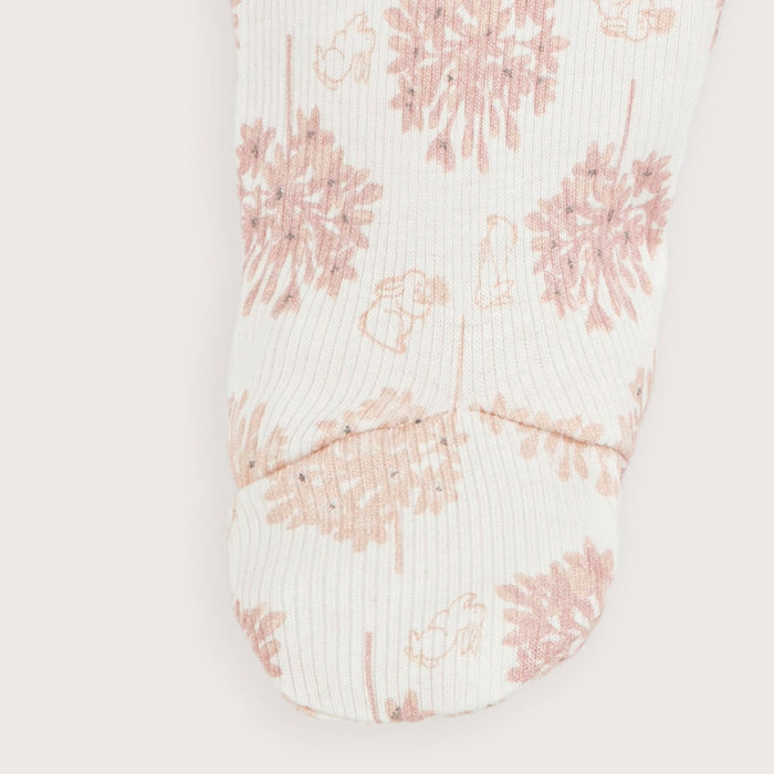 Secret Garden Newborn Footed Pants Ecru