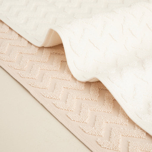 Zıgzag 2 Pcs Mats 50X70 Cm Ecru-Beige