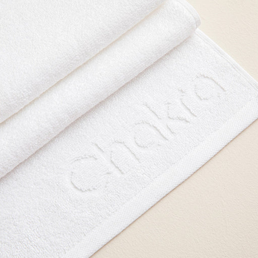 SOLID 3-Piece Towel Set 50x90 cm White