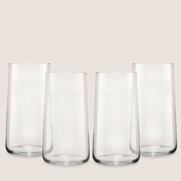 Arletta Soft Drink Set Of 4 540 Ml Transparent