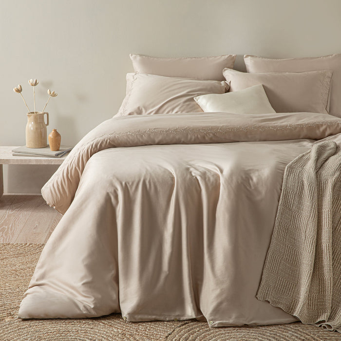 Gramos Duvet Set Double Beige
