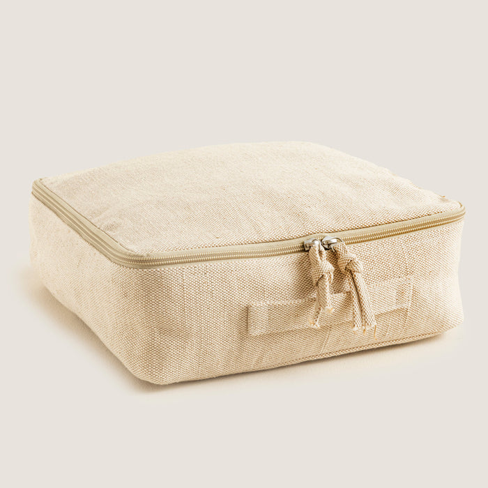 Juco Cosmetic Bag with Inner Pocket 30 x 21 x 12 Cm Natural