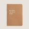 Be Kind Notebook 100 sheet Natural