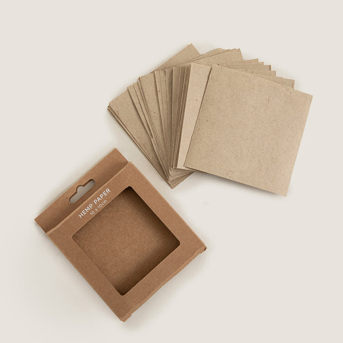 Pap Square Notebook 20 sheet Natural