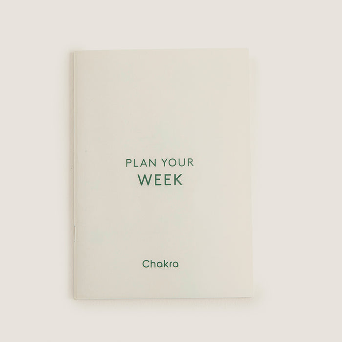 Weekly Planner Notebook A5 Natural