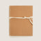 Kraft folder with Sutachi string closure- A4 Natural